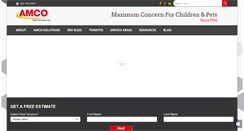 Desktop Screenshot of amcoexterminating.com
